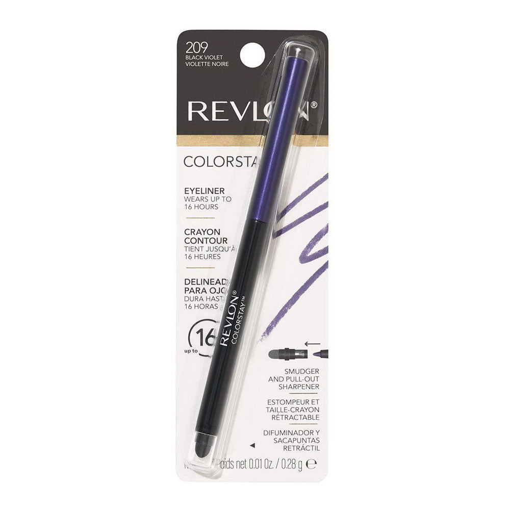 Revlon ColorStay Eyeliner Pencil, Black Violet, 1 Ea